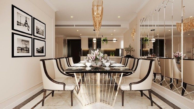 Nội thất gỗ tự nhiên Thiết kế nội thất chung cư gỗ tự nhiên