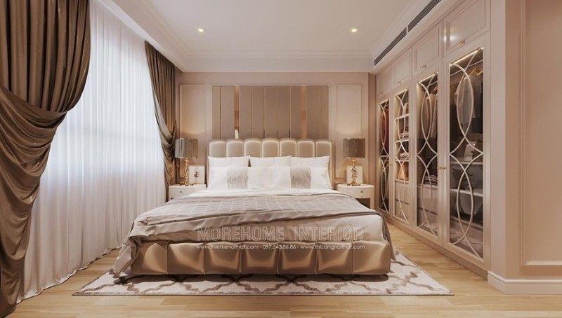 Nội thất gỗ tự nhiên Thiết kế nội thất chung cư gỗ tự nhiên