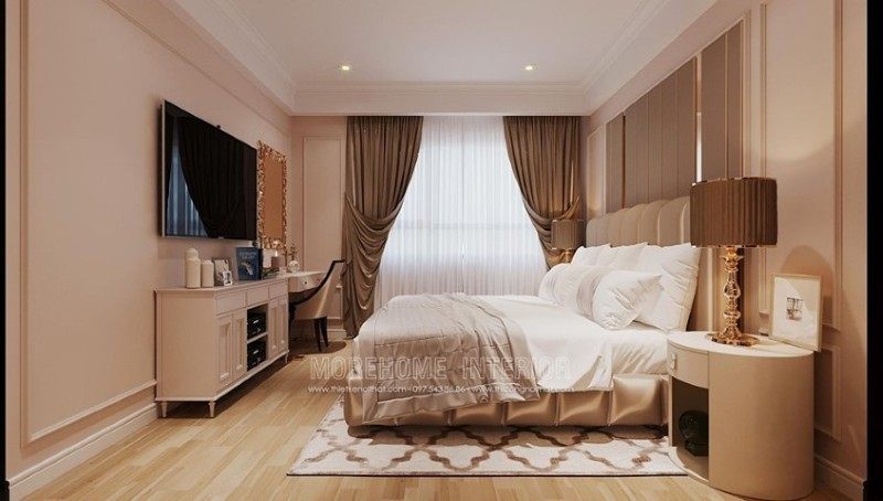 Nội thất gỗ tự nhiên Thiết kế nội thất chung cư gỗ tự nhiên