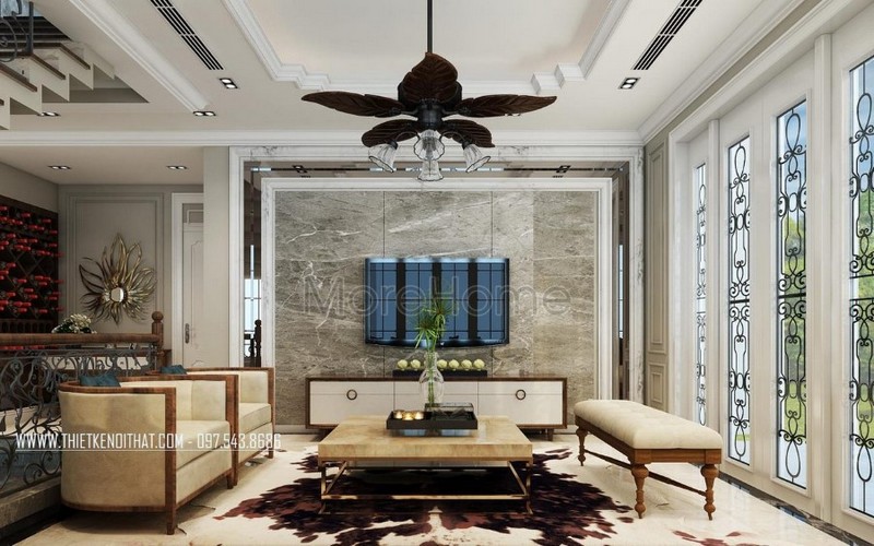 Kệ tivi gỗ óc chó