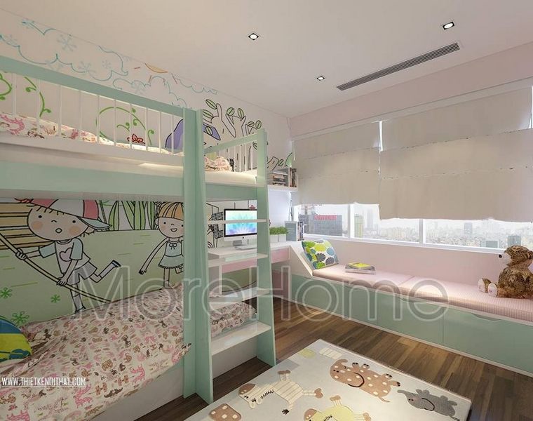 Thiết kế nội thất chung cư Comerce Hoàng Huy Mall
