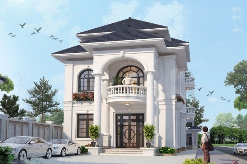Thiết kế biệt thự tân cổ điển Pháp tại Nam Định