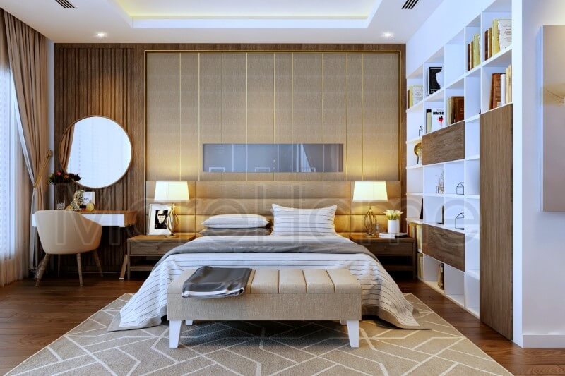 thiết kế phòng ngủ master đẹp