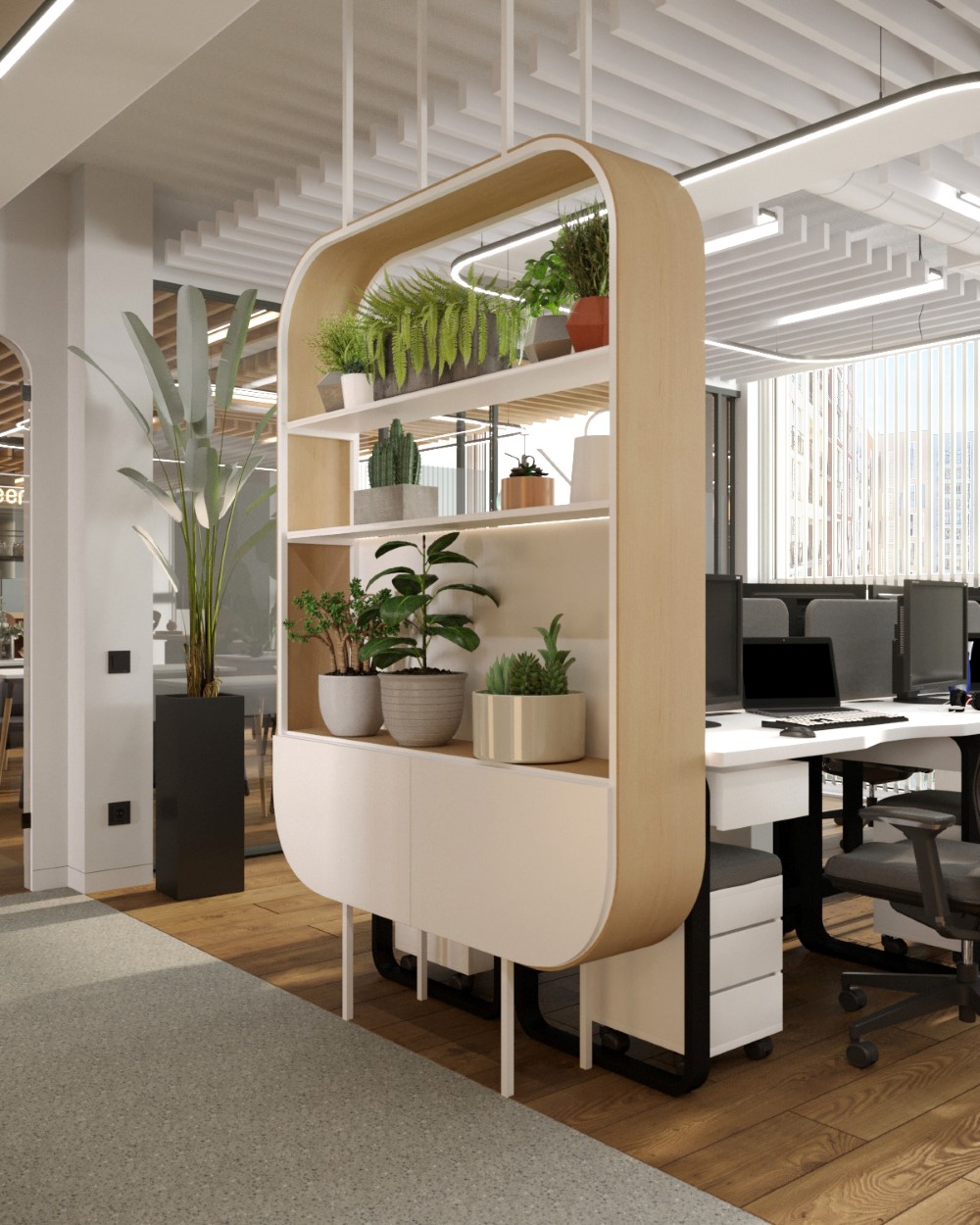 Ý tưởng thiết kế nội thất văn phòng thông minh