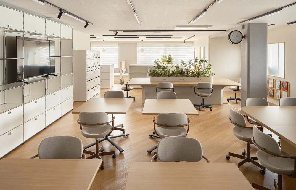 Thiết kế văn phòng kiểu Nhật
