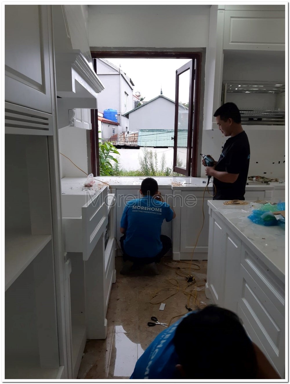 Xưởng đóng tủ bếp tại Hà Nội