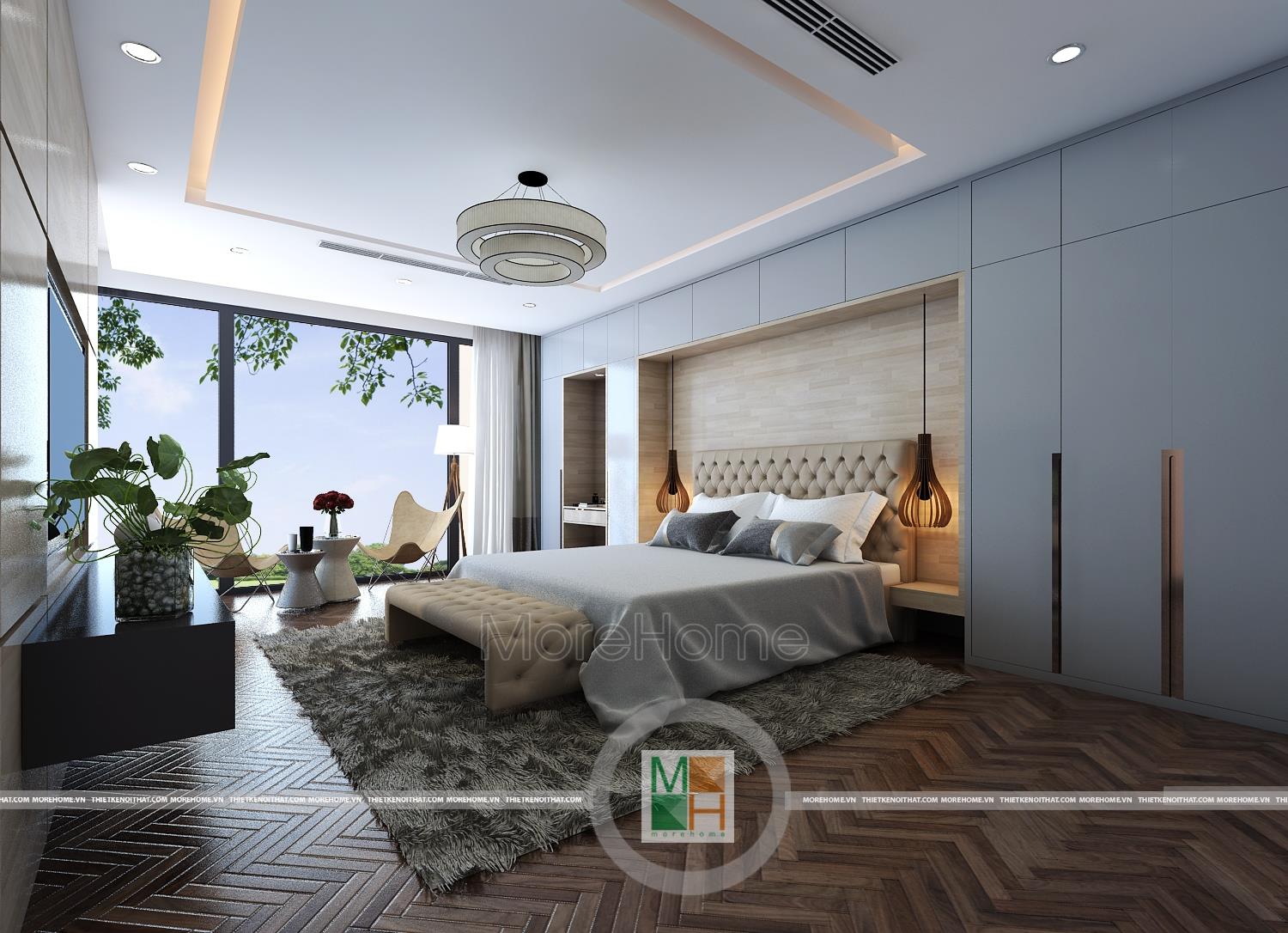 Thiết kế nội thất biệt thự đơn lập