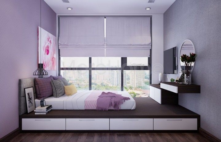 Thiết kế nội thất thông minh cho phòng ngủ nhỏ