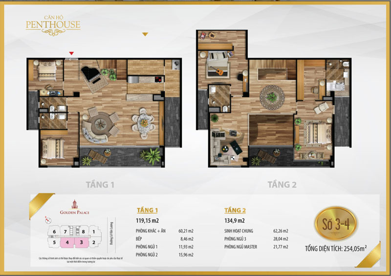 Dự án chung cư Golden Place Lê Văn Lương