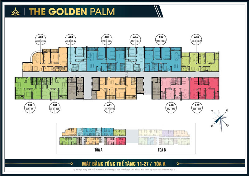 Dự án chung cư The Golden Palm Dự án chung cư The Golden Palm