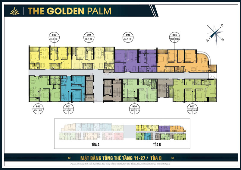 Dự án chung cư The Golden Palm Dự án chung cư The Golden Palm
