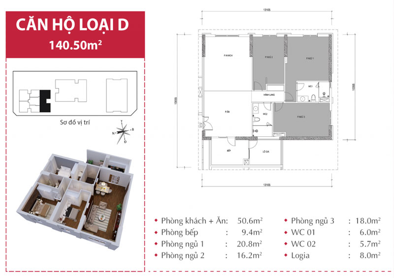 Mẫu thiết kế nội thất căn hộ chung cư Paragon Tower tòa D 140,50m2 Mẫu thiết kế nội thất căn hộ chung cư Paragon Tower tòa D 140,50m2
