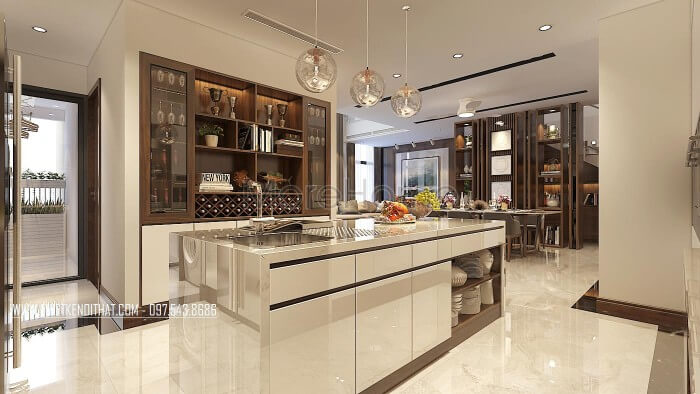 Đảo bếp cao cấp