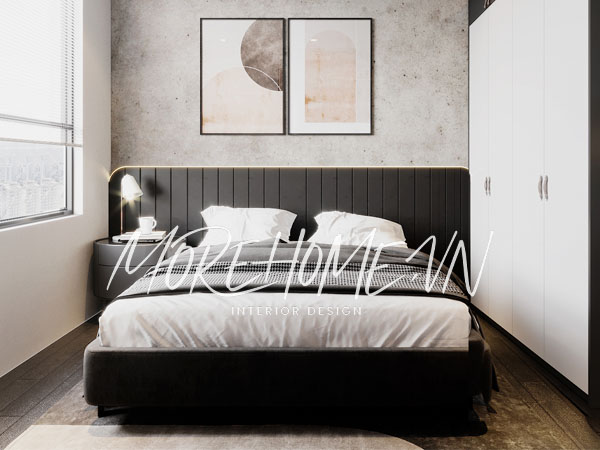 Gường ngủ hiện đại với phong cách tối giản