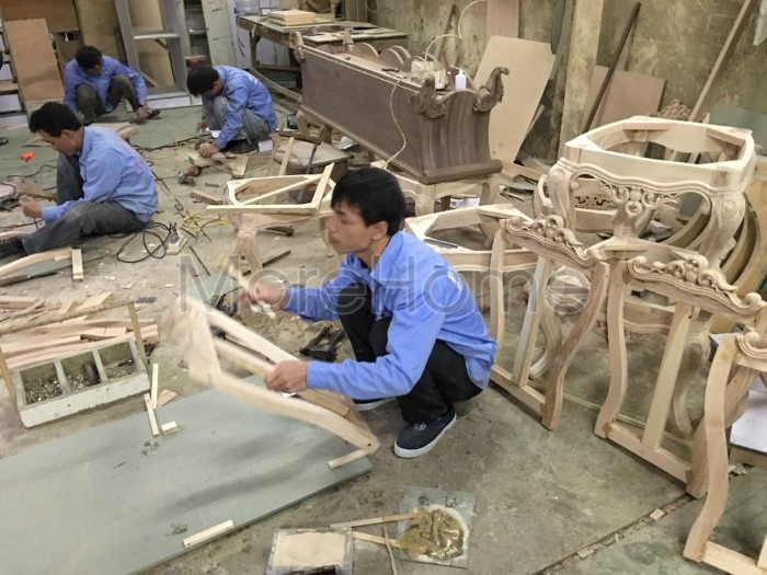 Xưởng sản xuất nội thất gỗ Morehome