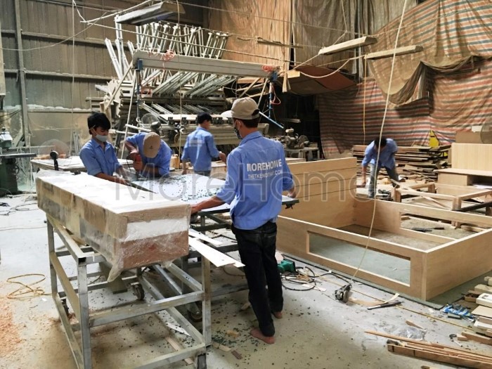 Xưởng sản xuất nội thất gỗ Morehome